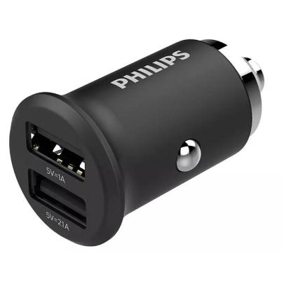 Philips USB lader til cigarstik 2 x USB-A, 15W