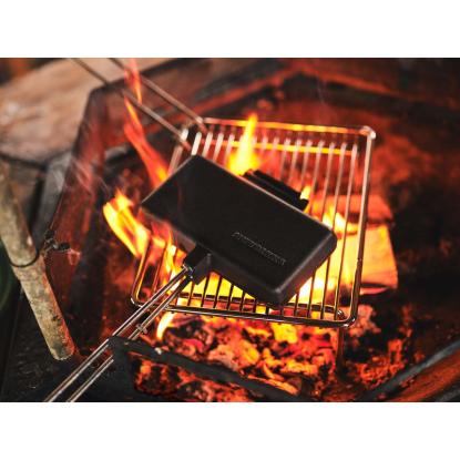 Muurikka grillrist med håndtag og ben