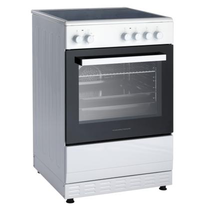 Scandomestic FCC800W glaskeramisk komfur, 60 liter