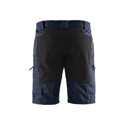 Blåkläder 1449 service shorts med stretch, mørk marineblå/sort