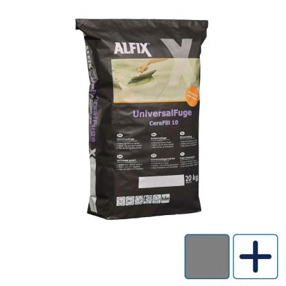 Alfix UniversalFuge CeraFill 10 universalfuge, koksgrå
