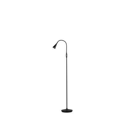 Belid Ledro gulvlampe, H121,6 cm, GU5,3, dæmpbar, mat sort