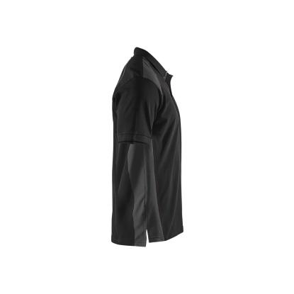 Blåkläder 3324 poloshirt, sort/mørk grå