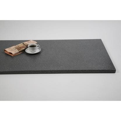 Wallmann Original bordplade, gråsort laminat, 3000 x 610 x 28 mm
