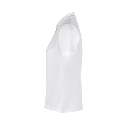 ID 0521 poloshirt, klassisk, dame, hvid
