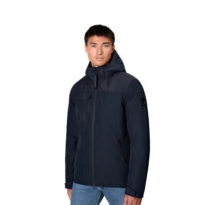 ID 0842 Hooded vinterjakke, navy