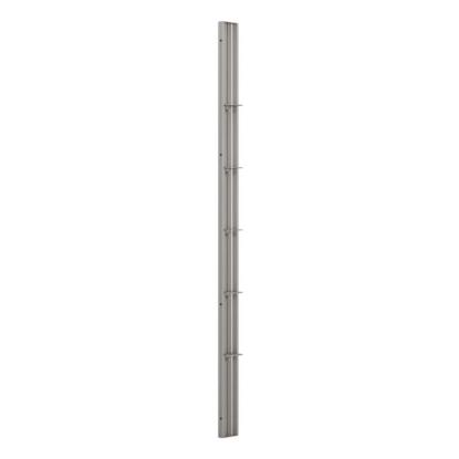 Scanbad FLEXI Tower reol til bruseniche model A, B, E, 5 hylder, 200 x 10 cm, satin