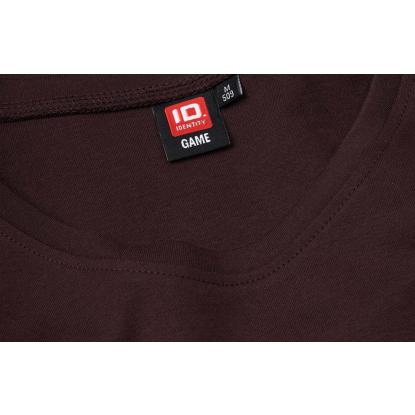ID 0509 Interlock T-shirt med lange ærmer, dame, mørk bordeaux