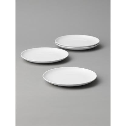aida Atelier middagstallerken, Ø25 cm, porcelæn, hvid - 4 stk.