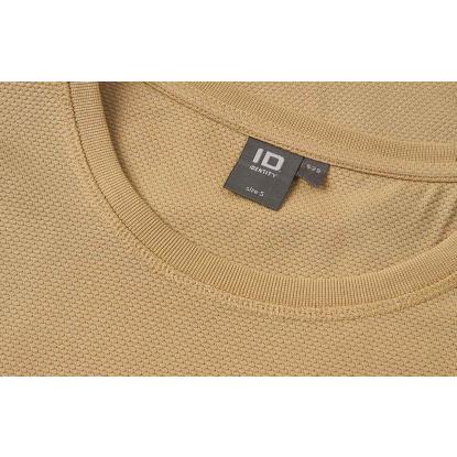 ID 0529 T-shirt, lyocell, dame, sand