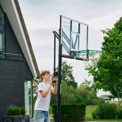 SALTA basketball stander center, 128 x 371 x 210 cm