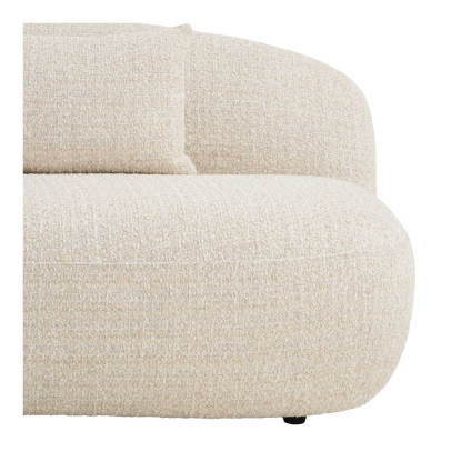 Amol sofa med tre puder, sand