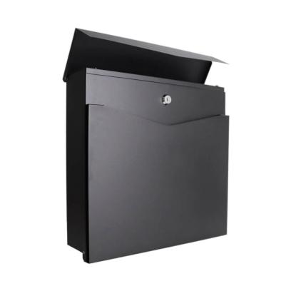 Glori ir Ko LB51 moderne postkasse, sort
