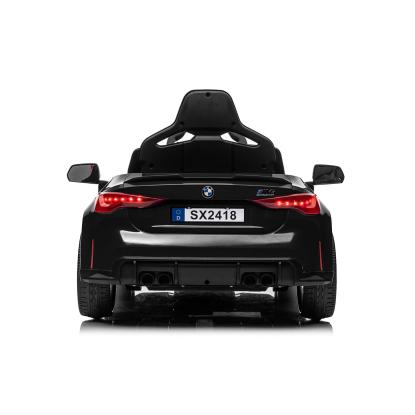 NORDIC PLAY BMW M4 elbil, 2 x 10,8 V batteri, sort