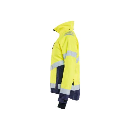 Blåkläder 4761 dame high vis skaljakke, hi-vis gul/marineblå
