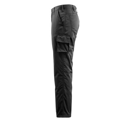 MACMICHAEL WORKWEAR Gravata arbejdsbukser med lårlommer, sort