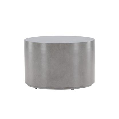 Venture Design Lissabon sidebord, grå, Ø60 cm