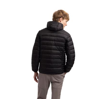 Trespass WHITMAN II packaway dunjakke med pose, herre, sort/rust