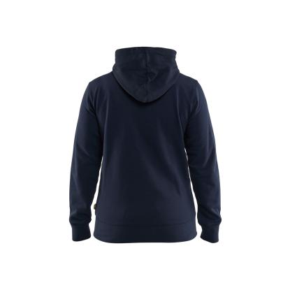 Blåkläder 3395 dame hættetrøje full-zip, mørk marineblå