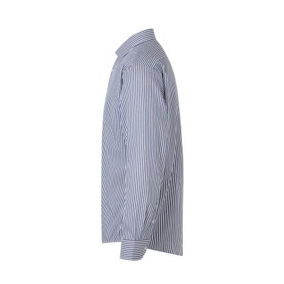Seven Seas S70 Fine Twill Cadet skjorte, modern, navy