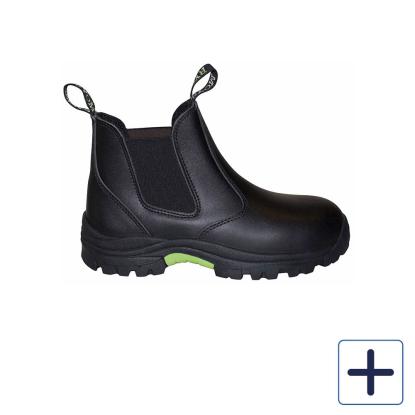 RYOM Alpha fritidsstøvle med sikkerhed, sort