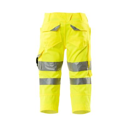 MASCOT SAFE SUPREME arbejdsknickers med knælommer, hi-vis gul