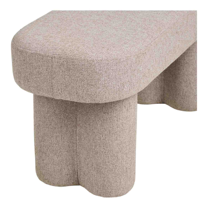 Weston bænk, sand, 95 cm