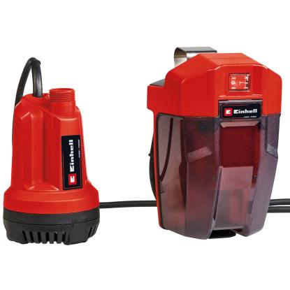 Einhell GE-SP 18 Li akku dykpumpe til rent vand, uden batteri og lader, 5000 liter/time