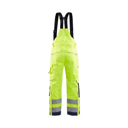 Blåkläder 1867 high vis skalbuks, hi-vis gul/marineblå
