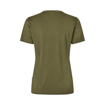 GEYSER G11040 T-shirt, essential, dame, oliven