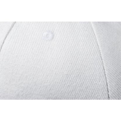 ID 0054 bomulds cap, hvid