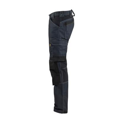 Blåkläder 1751 håndværkerbuks med stretch, marineblå/sort