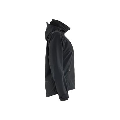 Blåkläder 4719 dame softshell jakke, sort/sort