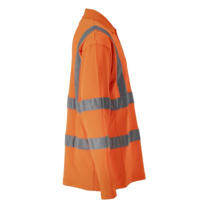 MASCOT SAFE CLASSIC poloshirt, langærmet, hi-vis orange