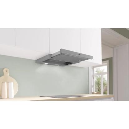 Bosch DFS067A51 skabsintegreret emhætte, sølv, 60 cm