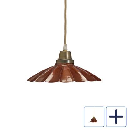PR Home Ester pendel, E27, terracotta