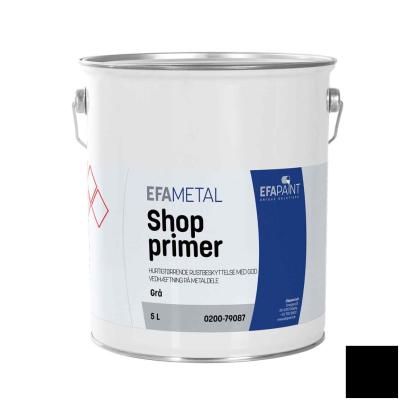 EFAmetal shopprimer, sort - 5 liter