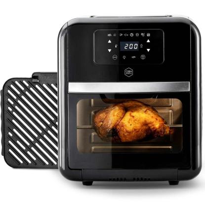 OBH Nordica Easy Fry Oven & Grill 9-i-1 airfryer, sort - 11 liter