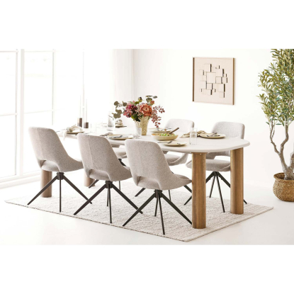 Viola serveringsskål, stentøj, beige, Ø27 cm