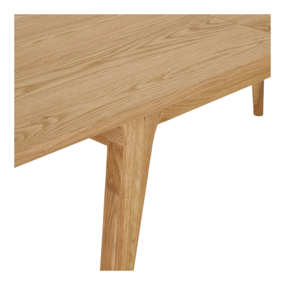 Darwin spisebord med tillægsplade, egefiner, 90 x 180-230 cm