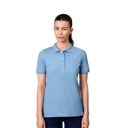 ID PRO Wear CARE 0377 poloshirt, klassisk, dame, lys blå