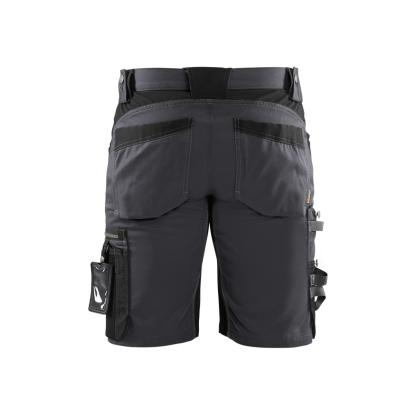Blåkläder 1798 håndværker shorts med stretch, mellemgrå/sort