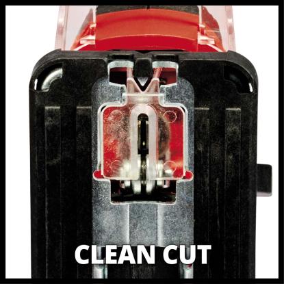 Einhell TC-JS 18 Li akku stiksav med kuffert, 5 klinger, 2,5 Ah batteri og lader