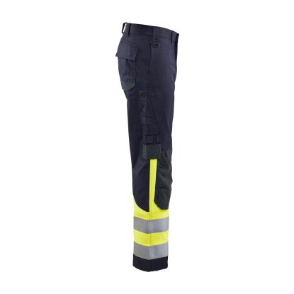 Blåkläder 1488 multinorm buks inherent, marineblå/hi-vis gul