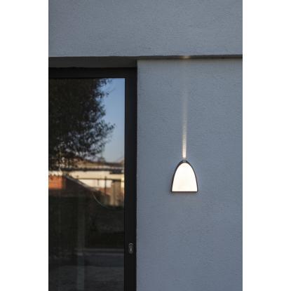 LUTEC APOLLO udendørs LED væglampe, IP54, mørk grå