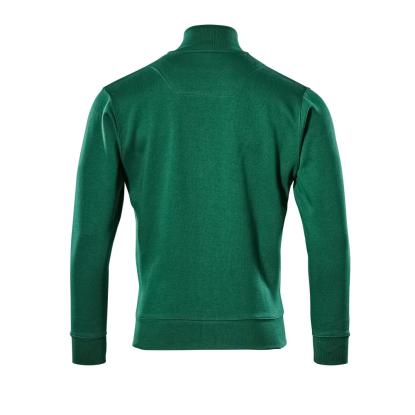 MASCOT CROSSOVER Lavit sweatshirt med lynlås, grøn