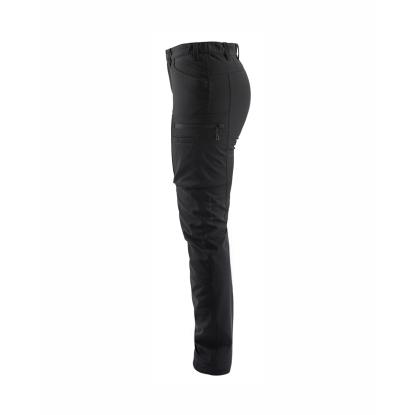 Blåkläder 7177 dame service softshell buks vinter, sort