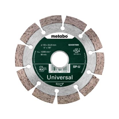 Metabo SP - U diamantskæreskive, 125 x 22,23 mm