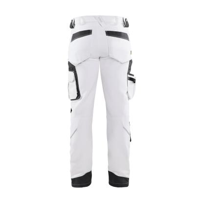 Blåkläder 1089 buks 4-vejs stretch, hvid/mørk grå