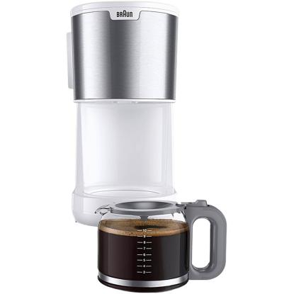 Braun KF1500WH kaffemaskine, 10 kopper